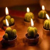 Thumbnail for Home Decor Mini Cactus Candles