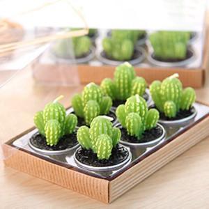 Home Decor Mini Cactus Candles