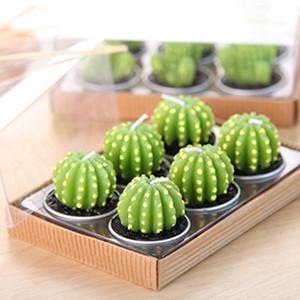 Home Decor Mini Cactus Candles