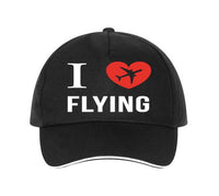 Thumbnail for I Love Flying Designed Hats