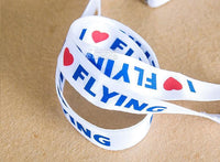 Thumbnail for I Love Flying Lanyard & ID Holder