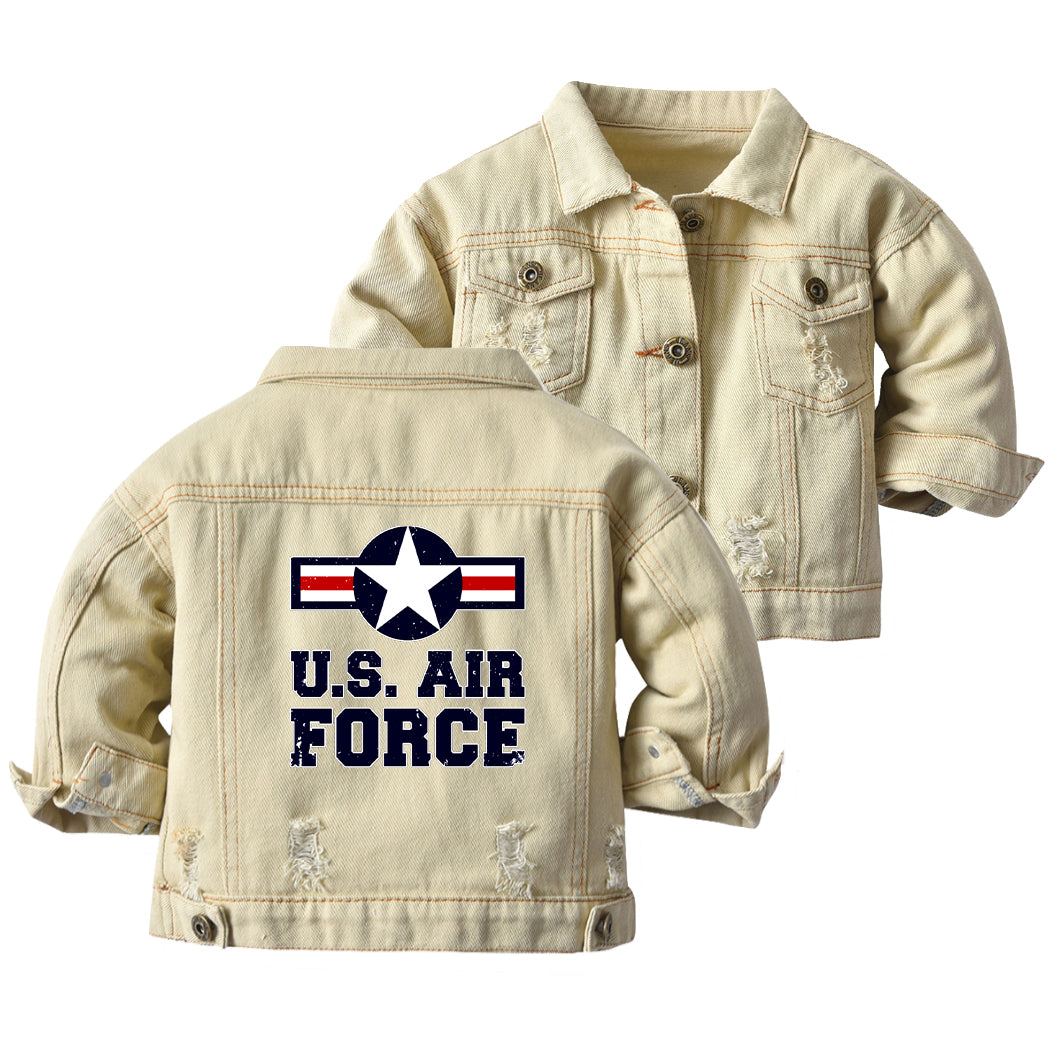 US Air Force Designed Children Denim Jackets