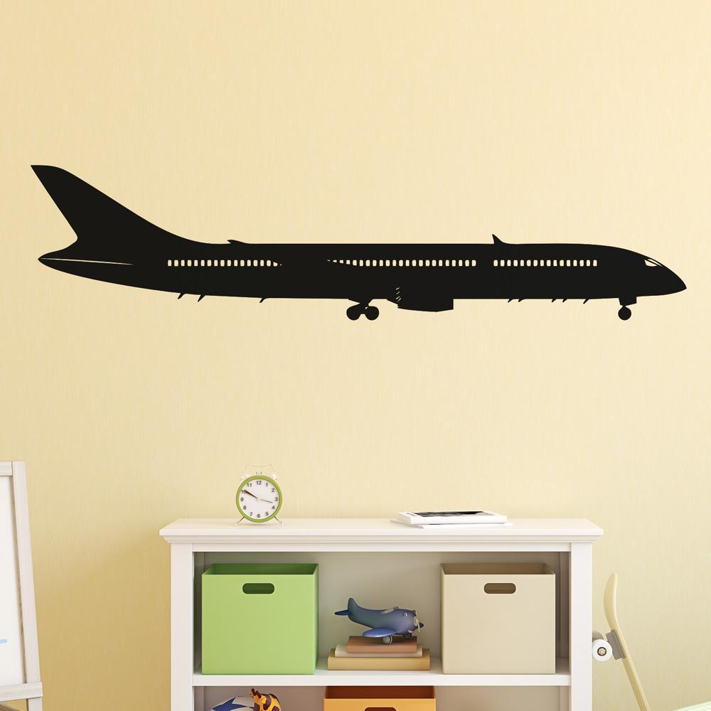Landing Boeing 787 Dreamliner Designed Wall Stickers