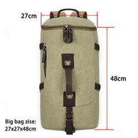 Thumbnail for Large-Capacity Multi-Pocket Flight Bag for Pilots and Crew, Light Green - Large