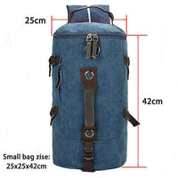 Thumbnail for Large-Capacity Multi-Pocket Flight Bag for Pilots and Crew, Blue - Small