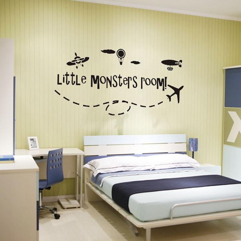 Little Monsters Room Designed Wall Stickers