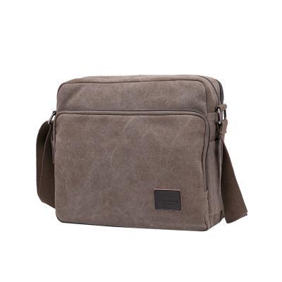 Pilot Messenger Shoulder Bag — Tactical Aviation Style, Coffee