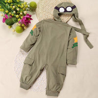 Thumbnail for Military Pilot Designed Baby Rompers