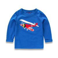 Thumbnail for Old Style Propellers Printed Babies & Kids Long Sleeve T-Shirts