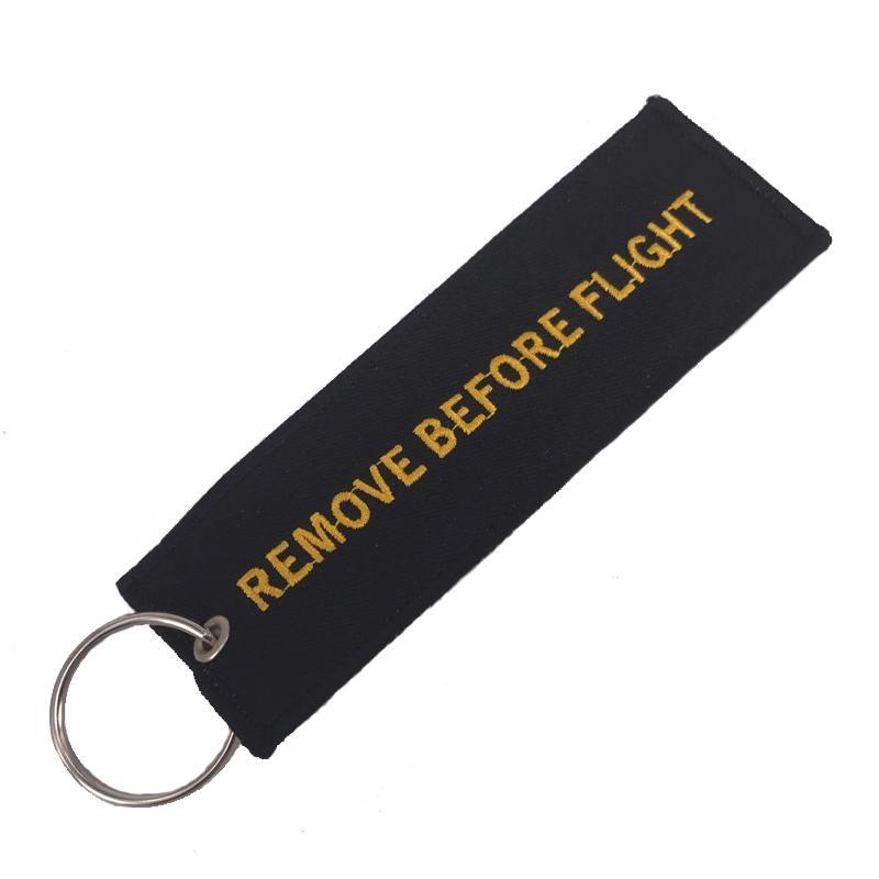 Pilot & Badge & 4 Lines Designed Key Chains