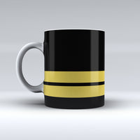 Thumbnail for Pilot Epaulette (1,2,3,4 Lines) Printed Customisable Mugs