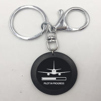 Thumbnail for Pilot In Progress Designed Key Chains