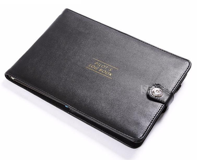 Pilot Logbook Cover & Leather Case (Size: 26*18cm)