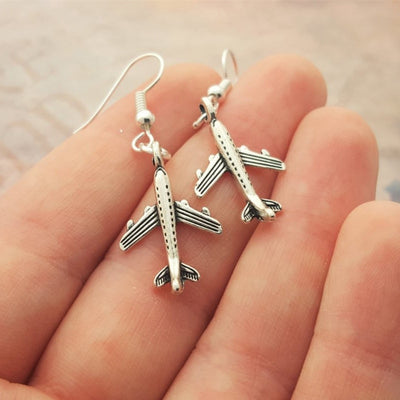 Airplane Shape Earrings