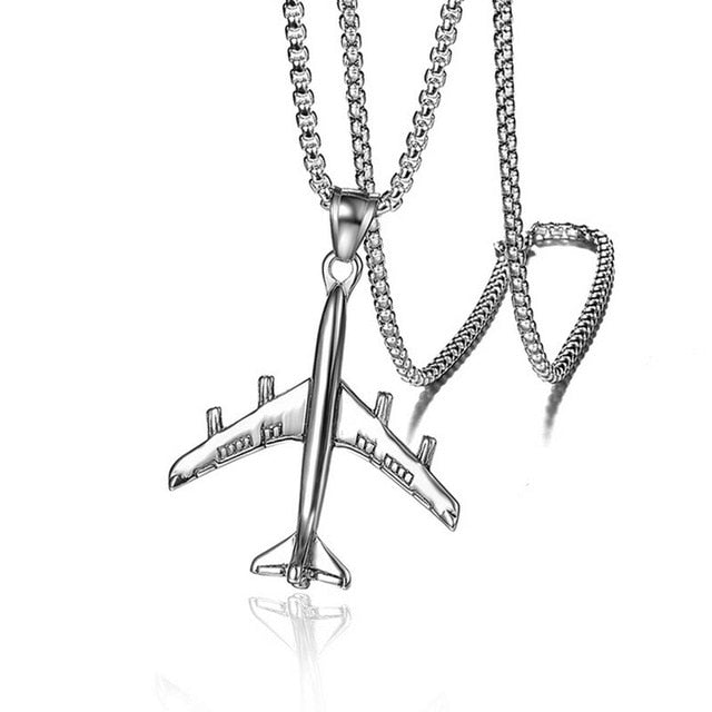 Stainless Steel & Super Quality Airplane Shape Necklaces