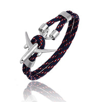 Thumbnail for (Edition 2) Super Quality Stylish Airplane Shape Bracelets (Mixed Colours)