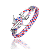 Thumbnail for (Edition 2) Super Quality Stylish Airplane Shape Bracelets (Mixed Colours)