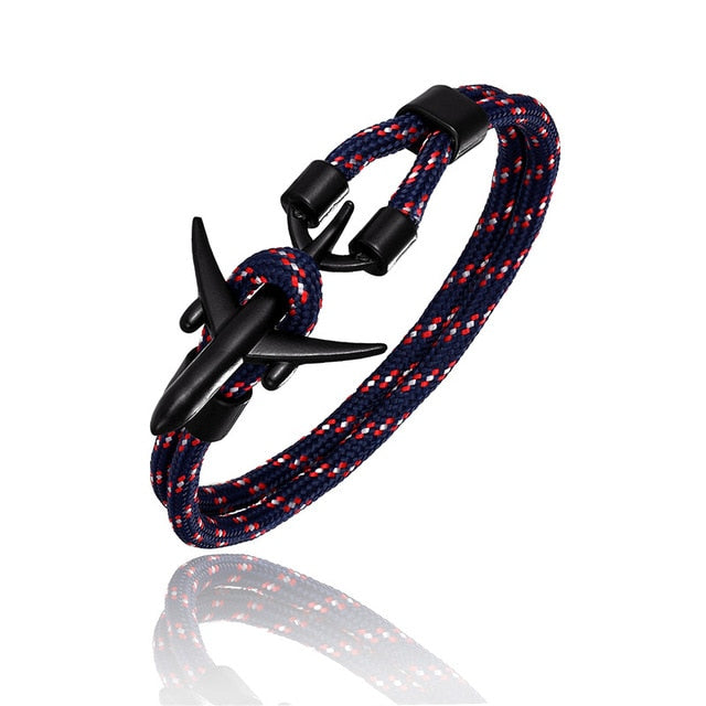 (Edition 2) Super Quality Stylish Airplane Shape Bracelets (Mixed Colours)