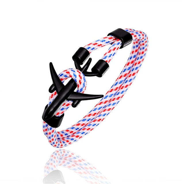 (Edition 2) Super Quality Stylish Airplane Shape Bracelets (Mixed Colours)