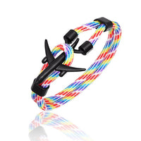 Thumbnail for (Edition 2) Super Quality Stylish Airplane Shape Bracelets (Mixed Colours)