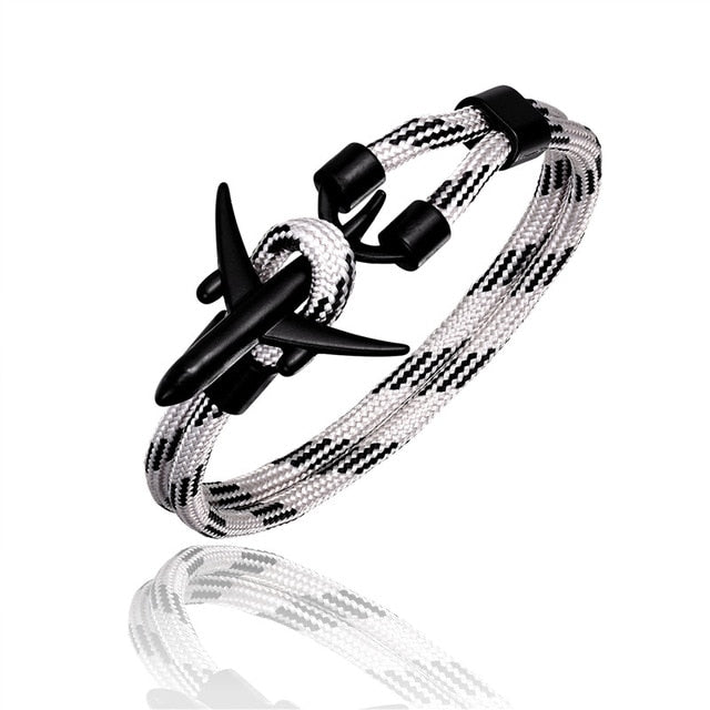 (Edition 2) Super Quality Stylish Airplane Shape Bracelets (Mixed Colours)