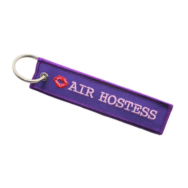 Air Hostess Designed Key Chains