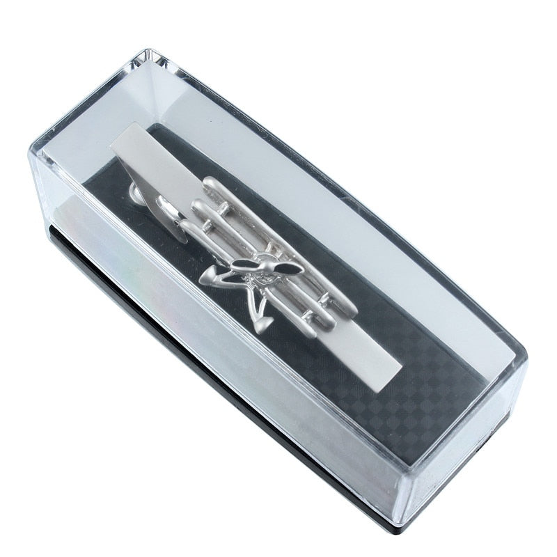 Double-Decker Super Propeller Shape Designed Tie Clips