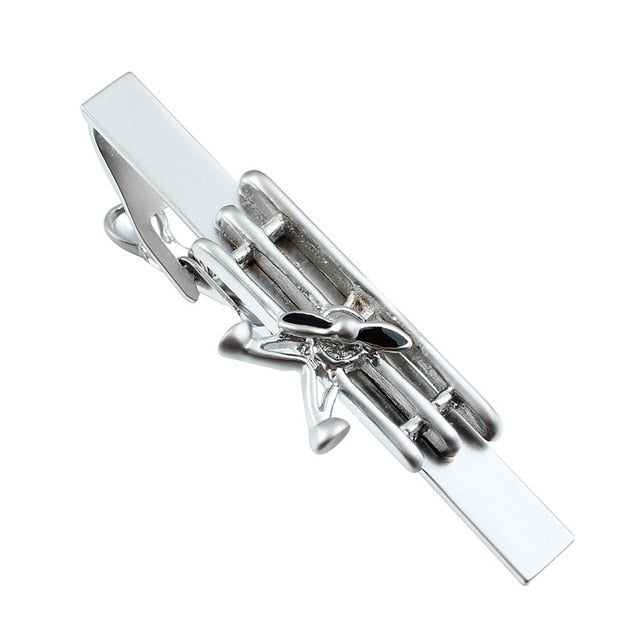 Double-Decker Super Propeller Shape Designed Tie Clips