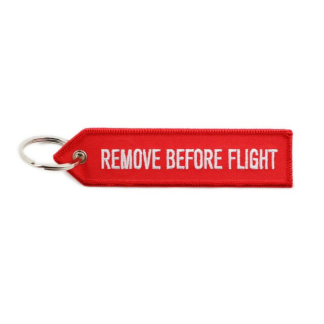 AIRBUS & Logo (Remove Before Flight at back) Designed Key Chains