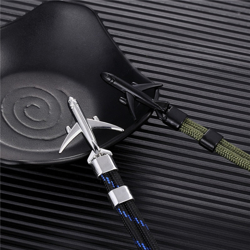 Super Quality Stylish Airplane Shape Bracelets (Mixed Colours)