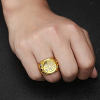 Thumbnail for Gold Color USA US Air Force Military Rings