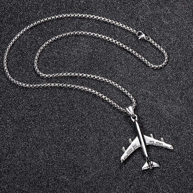Stainless Steel & Super Quality Airplane Shape Necklaces