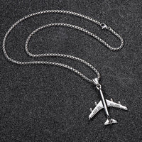 Thumbnail for Stainless Steel & Super Quality Airplane Shape Necklaces