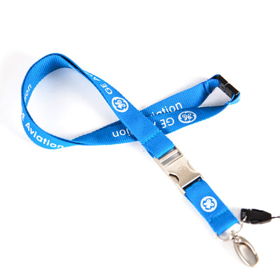 GE Aviation Engine lanyard and ID holder