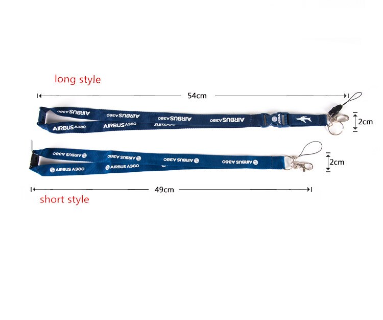 Super Airbus A380 Designed Lanyard & ID Holder