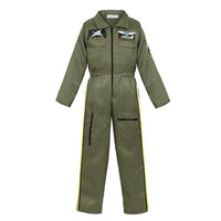 Thumbnail for Fighter Pilot & Air Force & Fighter Jet Designed Uniform for Kids