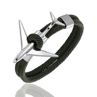 Thumbnail for (Edition 2) Super Cool Airplane Designed Rope Leather Bracelets