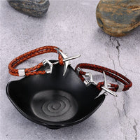 Thumbnail for Boeing 777 Airplane Designed Leather Bracelets