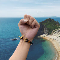 Thumbnail for Boeing 777 Airplane Designed Leather Bracelets