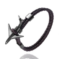 Thumbnail for Super Cool Airplane Designed Leather Bracelets