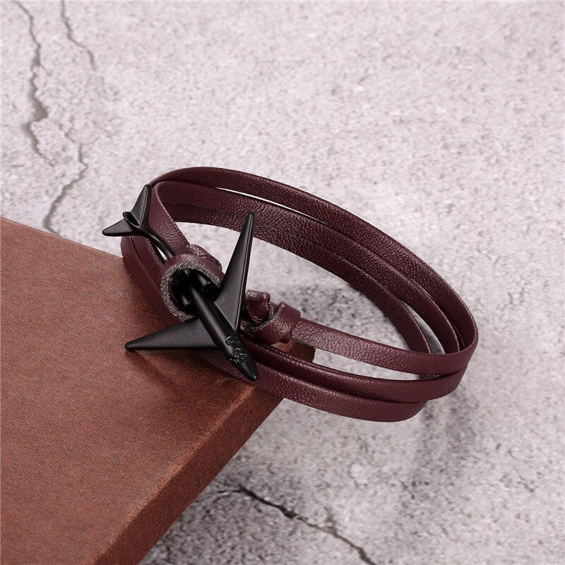 (Edition 3) - Special Leather Rope Designed Airplane Bracelets (Adjustable)