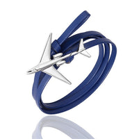 Thumbnail for (Edition 3) - Special Leather Rope Designed Airplane Bracelets (Adjustable)