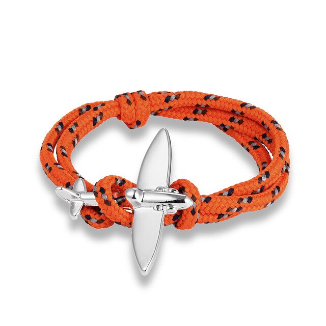 (Edition 4) - Thinner & Small Airplane Designed Bracelets (Adjustable)