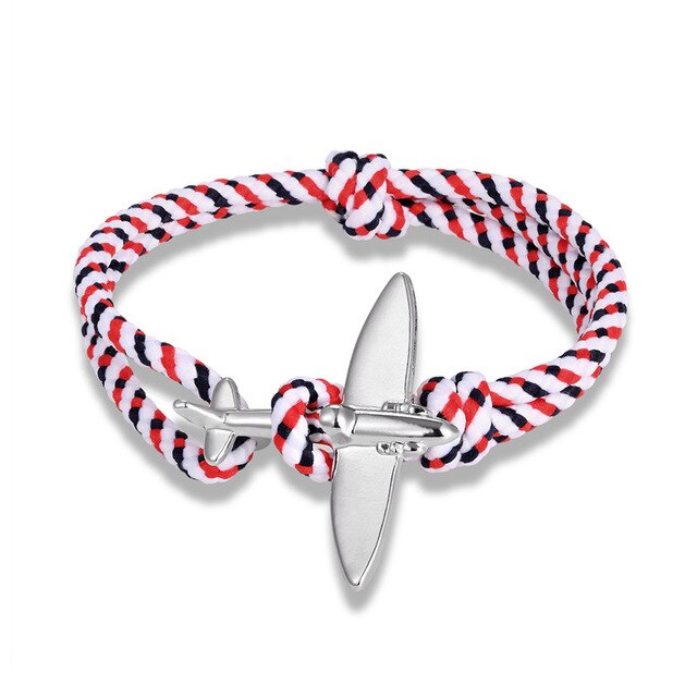 (Edition 4) - Thinner & Small Airplane Designed Bracelets (Adjustable)