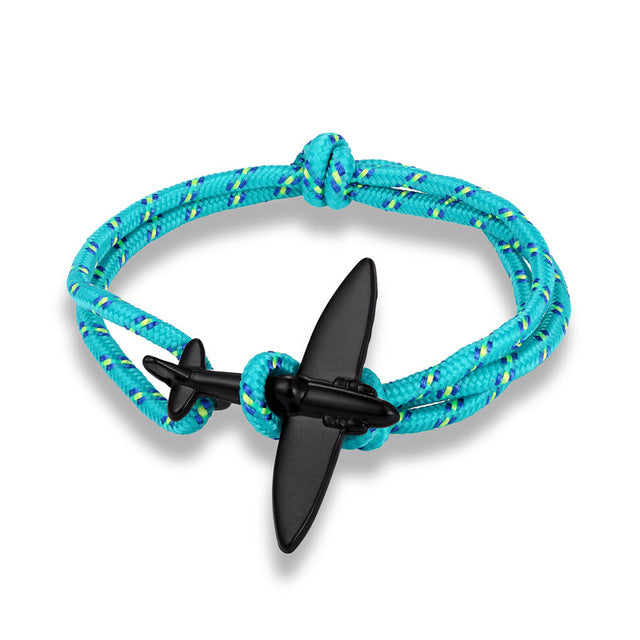 (Edition 4) - Thinner & Small Airplane Designed Bracelets (Adjustable)