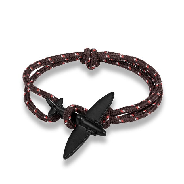 (Edition 4) - Thinner & Small Airplane Designed Bracelets (Adjustable)