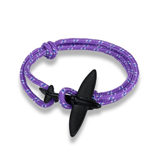 (Edition 4) - Thinner & Small Airplane Designed Bracelets (Adjustable)