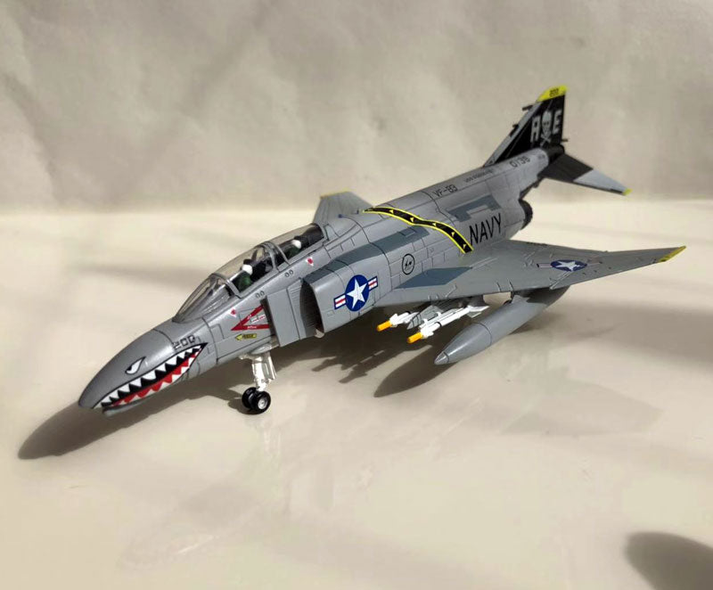 1/100 Scale F-4 Phantom II VF-84 Jolly Rogers Fighter Airplane Model