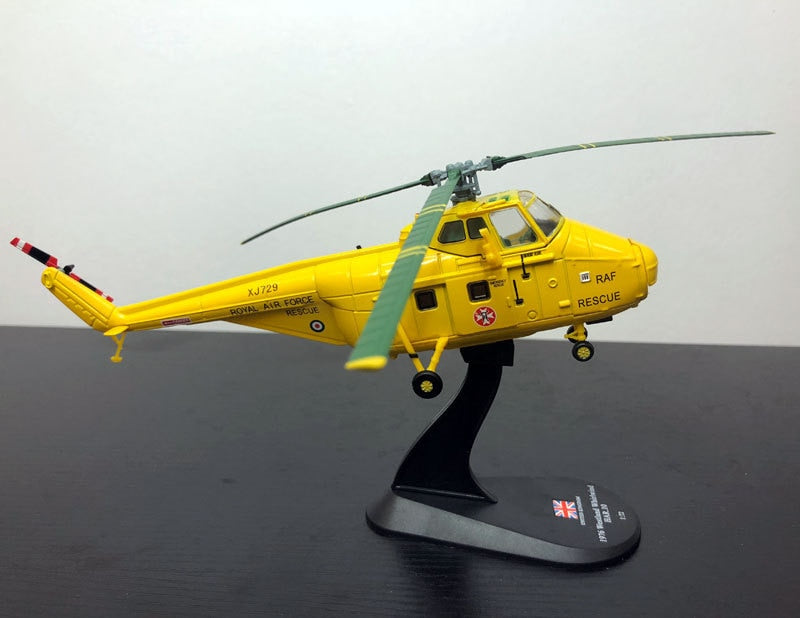 1/72 Scale 1976 Westland Whirlwind HAR.10 RESCUE Helicopter Model