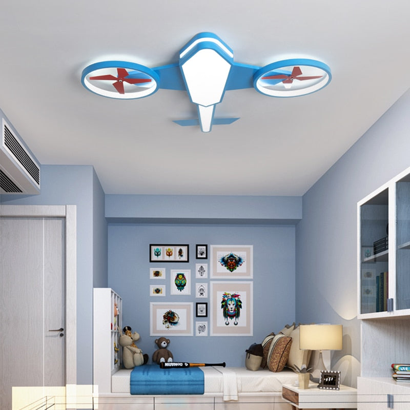 Futuristic Ceiling Type Airplane Shape Wall Lamp